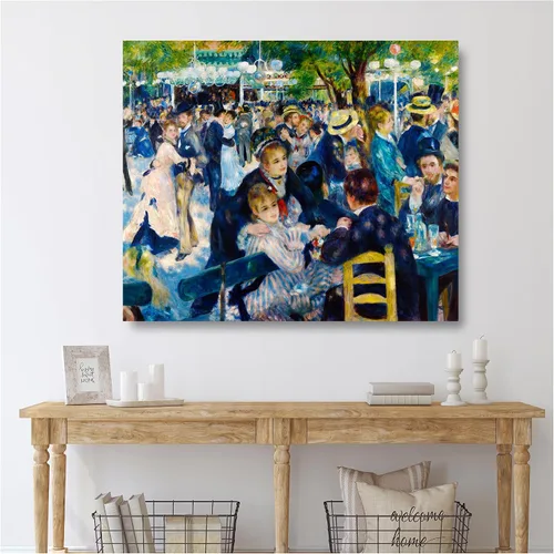Miniatura 790 de A&T ARTWORK Campo de trigo con cipreses de Van Gogh Las reproducciones de arte clásico mundial, impresiones en lienzo giclée para decoración