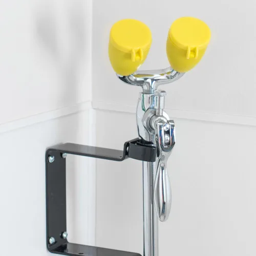 Miniatura 4 de Speakman Lavaojos SEF-9200 Lavaojos Lavaojos con manguera para lugares de trabajo peligrosos, cromado áspero