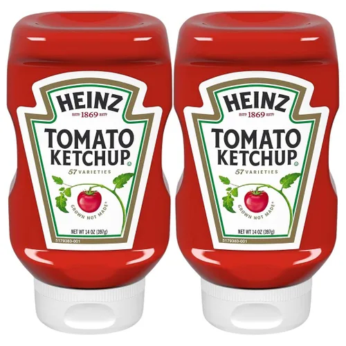 Miniatura 28 de Heinz Ketchup Forever - Botella invertida completa (20 onzas, paquete de 12)