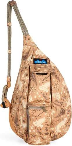 Miniatura 20 de KAVU Mini bolso de cuerda de algodón cruzado bandolera