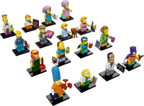 Miniatura 2 de LEGO Minifiguras Los Simpsons Serie 71009 Kit de Construcción