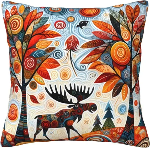 Miniatura 21 de Almohada de terciopelo con estampado de puntos de leopardo rosa y naranja, juego para el hogar, cómoda decoración de cama cuadrada, sofá al aire