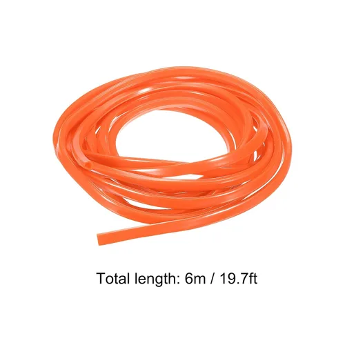 Miniatura 2 de MECCANIXITY - Cubierta plana de sello naranja para ranura de perfil de aluminio 6M 8mm 3030 4040 Serie para accesorios de impresora 3D, paquete de 1