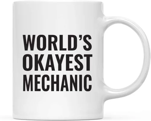 Miniatura 56 de Andaz Press Taza de café de 11 onzas, regalo de broma para la niñera más buena del mundo, 1 paquete