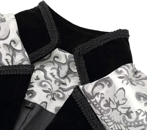 Miniatura 6 de Chaqueta medieval steampunk para hombre, abrigo gótico victoriano