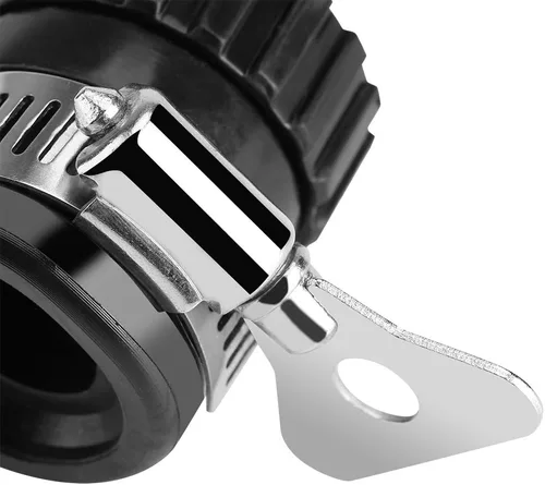 Miniatura 6 de Zerodis Conector universal de manguera de grifo, accesorio de conexión rápida de plástico negro para manguera de jardín, riego, lavadora a presión