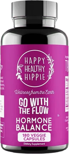 Go with The Flow - Balance hormonal para mujeres (paquete de 3) | Suplemento de apoyo para el síndrome premenstrual para mujeres | Alivio hormonal y