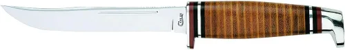 Miniatura 8 de Funda de piel pequeña para cuchillo de cazador