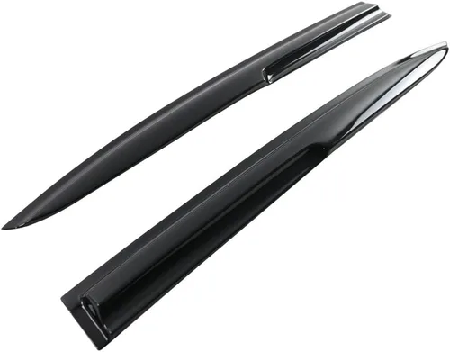 Miniatura 6 de IKON MOTORSPORTS Viseras de ventana compatibles con Honda Accord 9ª generación Sedan 2013-2017, deflectores de viento externos de acrílico ahumado