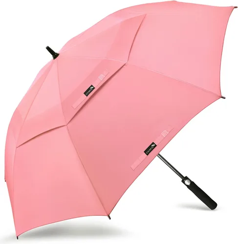 Miniatura 27 de ZOMAKE - Paraguas de golf a prueba de viento, extragrande, de gran tamaño, de doble dosel resistente para lluvia, juegos deportivos y carrito
