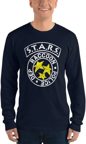 Miniatura 2 de S.T.A.R.S. RE - Camiseta de manga larga - Desgastada