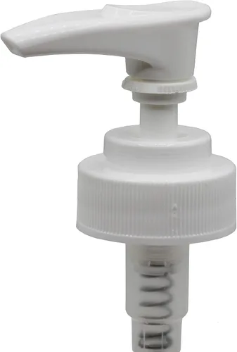 Miniatura 2 de Creative Hobbies Bombas dispensadoras de jabón de loción de plástico blanco con collares de rosca con pegamento, reemplazos para bombas de jabón