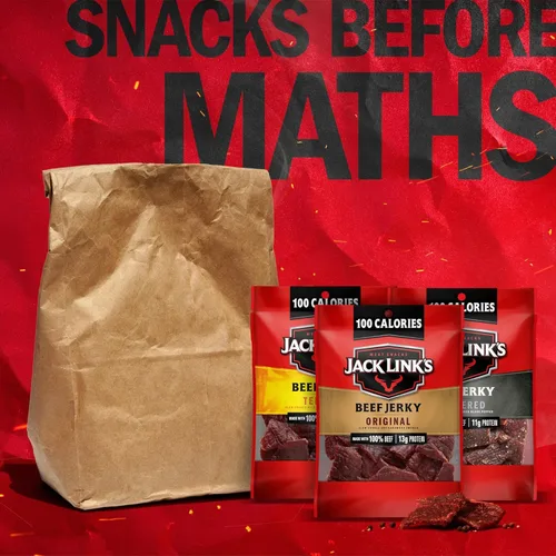 Miniatura 8 de Jack Link's Paquete variado de carne seca de res, incluye original, teriyaki y cecina picada, paquete de bocadillos de proteína a granel, buena