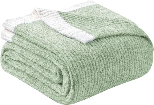 Miniatura 21 de MH MYLUNE HOME Manta Throw Ultra Suave de Leopardo (50x60 pulgadas) Mantas de Microfibra Suaves Cálidas Reversibles Manta de Guepardo