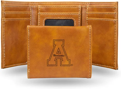 Miniatura 9 de NCAA Rico Industries - Billetera triple grabada con láser, con grabado láser, accesorio para hombre