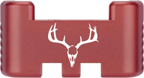 Miniatura 127 de NDZ Performance Placa trasera de aluminio con asistencia deslizante para Glock 1-5 Glock 17 19 19 19 x 22 23 24 26 27 31 32 33 34 35 45 47 49, Rojo