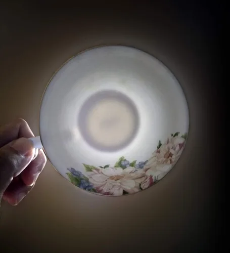Miniatura 5 de Taza de té azul, juego de taza de té floral y platillo, juego de té de porcelana de hueso, taza de café, juego de té