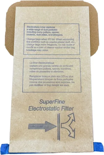 Miniatura 3 de Bolsas de repuesto prémium estilo C para aspiradoras Electrolux tipo C (24 bolsas/2 filtros posteriores)