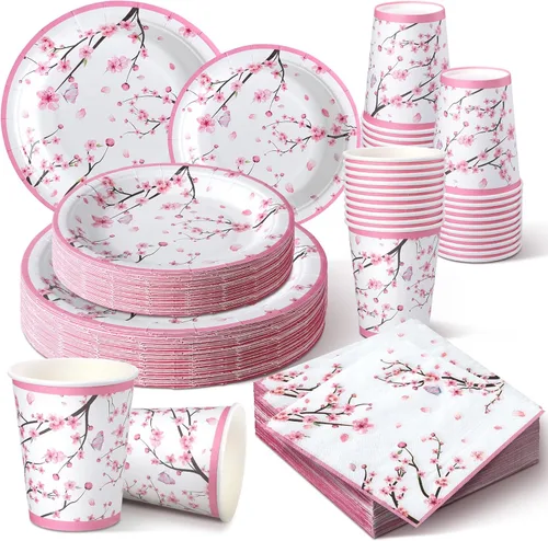 Miniatura 16 de Hsei 250 piezas de platos y servilletas de calabaza de otoño para decoración de fiesta, juegos de vajilla desechable para baby shower, suministros