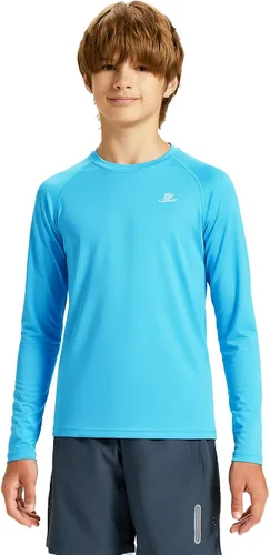 Miniatura 15 de Devoropa - Camiseta de compresión para niños pequeños, camiseta de fútbol y béisbol de manga larga, camiseta interior deportiva de secado rápido