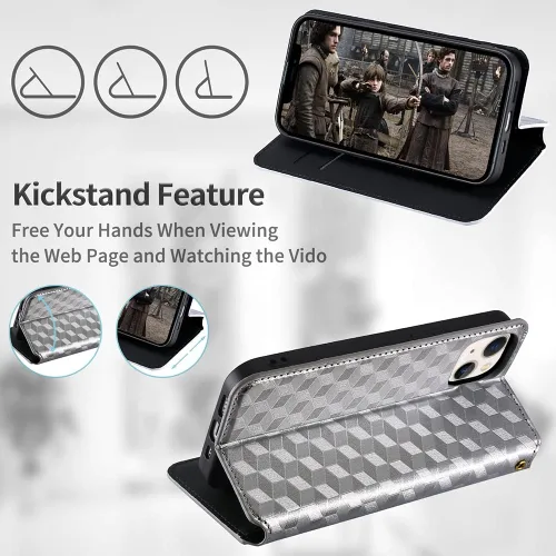 Miniatura 3 de Funda con tapa para Xiaomi Redmi Note 10 4G/Note 10S 4G, patrón 3D, cartera de cuero de primera calidad, con función atril, cubierta de cierre