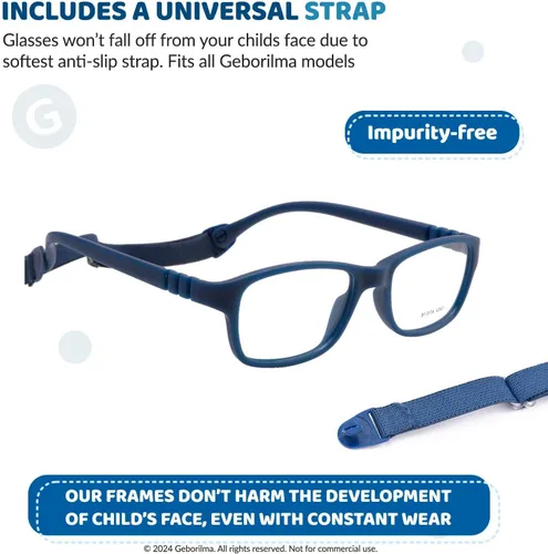 Miniatura 10 de Unbreakable Eyeglasses for Kids Flexible Glasses - Kids Prescription Sports Glasses 4-7 years