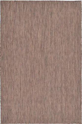 Miniatura 7 de Unique Loom Collection Alfombra de Área Plana Casual de Transición Sólida Jaspeada para Interiores/Exteriores