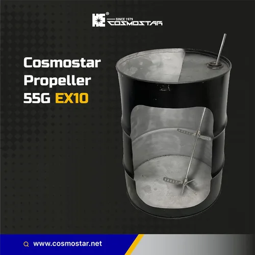 Miniatura 7 de Cosmostar - Cuchilla expandible de acero inoxidable para mezclar pintura de 55 galones, herramientas de hélice para pintura epoxi, resina, paleta