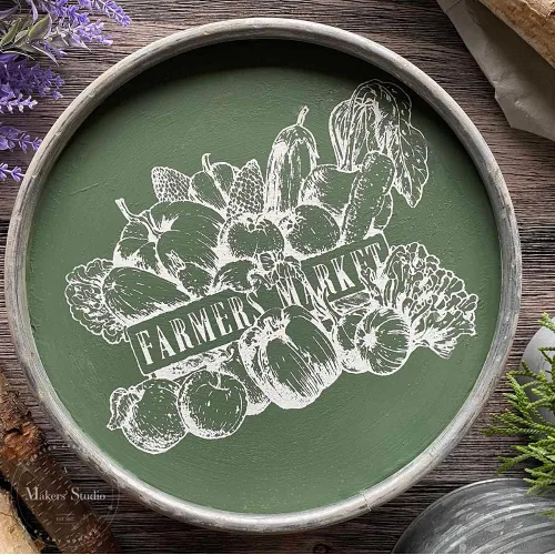 Miniatura 6 de A Maker's Studio - Hoja de plantilla de malla adhesiva reutilizable, ideal para manualidades y manualidades, adecuada para pinturas y tintas
