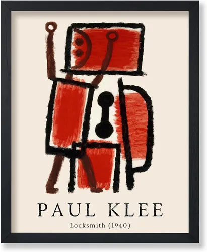Miniatura 9 de Poster Master Póster vintage de Paul Klee – Impresión retro de cómicos – Arte de dibujo – Arte abstracto – Regalo para hombres y mujeres – Estilo-09