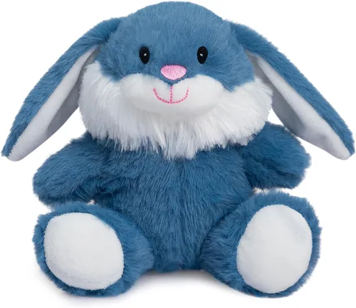 Miniatura 11 de HollyHOME Animal de peluche de conejo, juguetes de peluche de conejo de Pascua, conejo suave y tierno de peluche, regalo de Pascua para niños