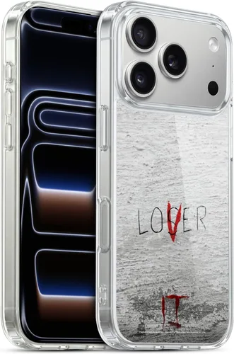 Miniatura 95 de Head Case Designs Funda de gel suave con licencia oficial de la película de TI Pennywise 2 Graphics compatible con Apple iPhone 15 Pro