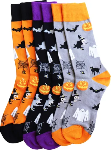 Miniatura 6 de Sock Society Misc Sport Holiday Unisex Hombres Mujer Divertido Vestido Casual Patrón Crew Calcetines Divertidos