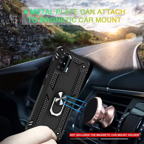 Miniatura 3 de TJS Funda para teléfono compatible con Samsung Galaxy A71 5G/A91/M80s (no compatible con Galaxy A71 4G/Verizon Galaxy A71 5G UW), con protector