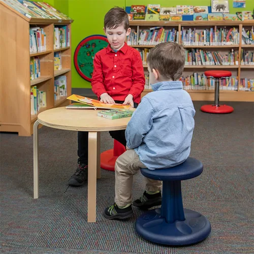 Miniatura 5 de Silla bamboleante para niños y adolescentes, para una experiencia activa donde los niños ya no tendrán que sentarse fijamente, "el mejor asiento