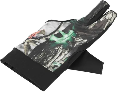 Miniatura 8 de Tbest Guante de piscina de mano izquierda, color verde, guante de billar de 3 dedos para hombres y mujeres