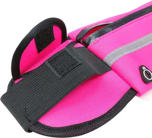 Miniatura 3 de allydrew Cinturón ajustable de neopreno para correr, riñonera impermeable, bolsa de entrenamiento para correr, trotar, senderismo