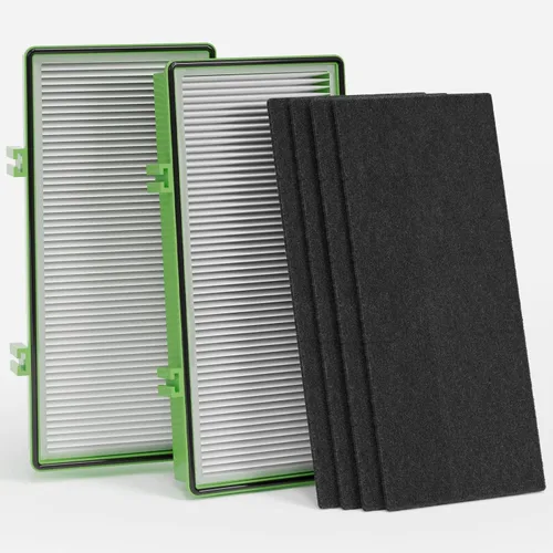 Miniatura 11 de Leemone Reemplazo de filtro Aer1 para purificadores de aire Holmes, HAPF30AT (4 filtros HEPA reales + 8 filtros de refuerzo de carbono), paquete