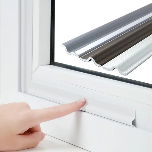 Cinta de espuma para sellar corrientes de aire de ventana de 118 pulgadas, cinta adhesiva de sellado de espuma para ventana, cinta aislante para