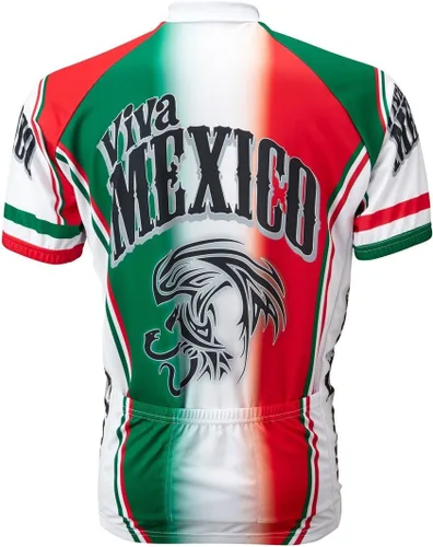 Miniatura 2 de Viva Mexico - Camiseta de ciclismo para hombre