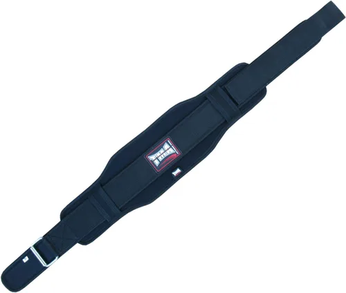 Miniatura 5 de TMA Cinturón de levantamiento de pesas FITNESS con doble soporte de espalda para entrenamiento de gimnasio, cinturones de 5 pulgadas de ancho