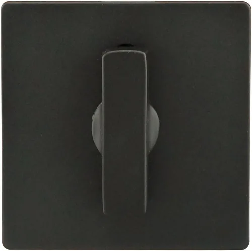 Miniatura 2 de INOX BD Series - Cerradura de privacidad para puerta de granero, para pared de 3-3/4 a 4-3/4 pulgadas, borde cuadrado de 2.362 in, negro grafito