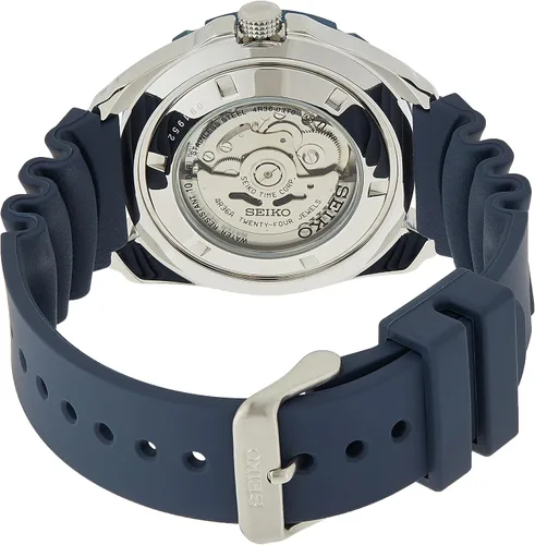Miniatura 2 de Seiko reloj para buzos automático SRP605K2 de hule azul para hombre