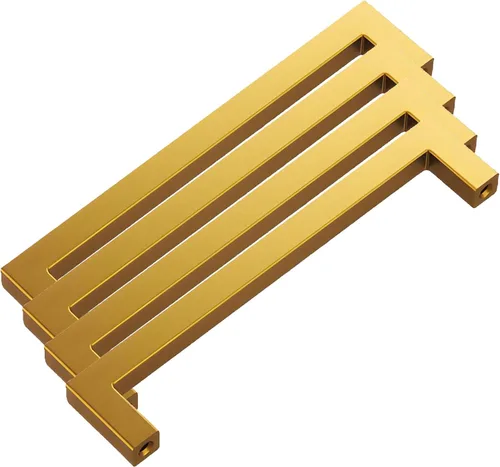 Miniatura 51 de Hickory Hardware - HH075326-BGB - Manija de la colección Skylight, 3 pulgadas de centro a centro, latón dorado cepillado.
