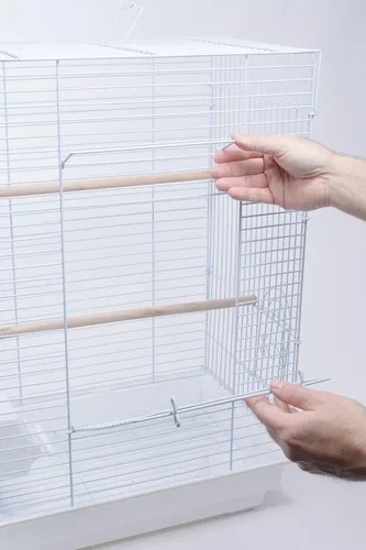 Miniatura 7 de PENN-PLAX Cockatiel & Small Parrot Starter Kit con jaula para pájaros, cubierta y accesorios, perfecto para cacatúas, conures y loros pequeños