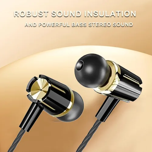 Miniatura 3 de Paquete de 3 auriculares USB C con cable para iPhone 17/16/15 Pro Max Type C Earphones in Ear HiFi Stereo Earbuds Built-in Microphone & Volume