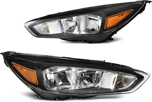 Miniatura 10 de DWVO Conjunto de faros delanteros compatible con Ford Explorer 06-10 2006-2010 2006-2010, par de repuesto para el lado del conductor y del pasajero