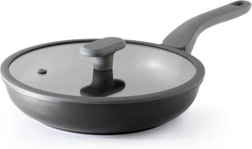 Miniatura 10 de PRICUSIS Sartén Antiadherente con Tapa, Sartén Saludable, Sartén para Huevos Antiadherente, Sartén para Tortillas, Sartén de Chef, Libre de PFOA