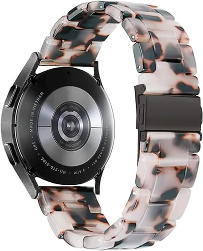 Miniatura 11 de Correa de resina compatible con Samsung Galaxy Watch 7/FE/6/5/4 1.732 in/1.575 in, Classic 6 1.850 in/1.693 in, 5 Pro 1.772 in, 4 Classic 1.811