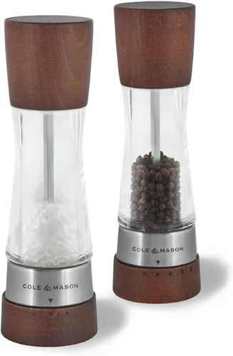 Miniatura 16 de Cole & Mason Derwent Molinillo de Pimienta - Molinillo de Pimienta Gourmet de Precisión - Herramientas Recargables para Condimentos y Especias - Oro